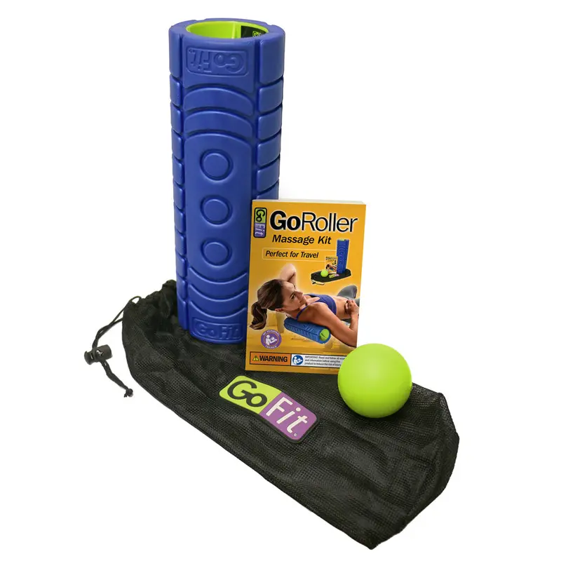12-Inch Multi-Texture Foam Massage Roller Kit – Full-Body Myofascial Release Set