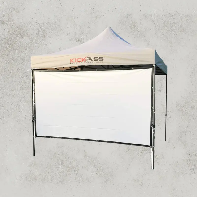 120-Inch Portable Outdoor Projector Screen with Reinforced Eyelets