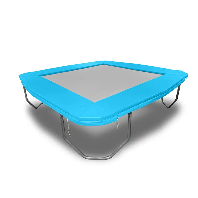 14 ft × 14 ft ALPHA In-Ground Trampoline – Reinforced Frame for Ground-Level Use