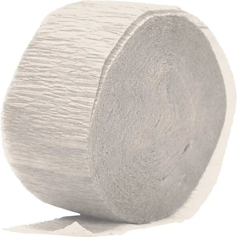 24-Meter White Streamer Pack