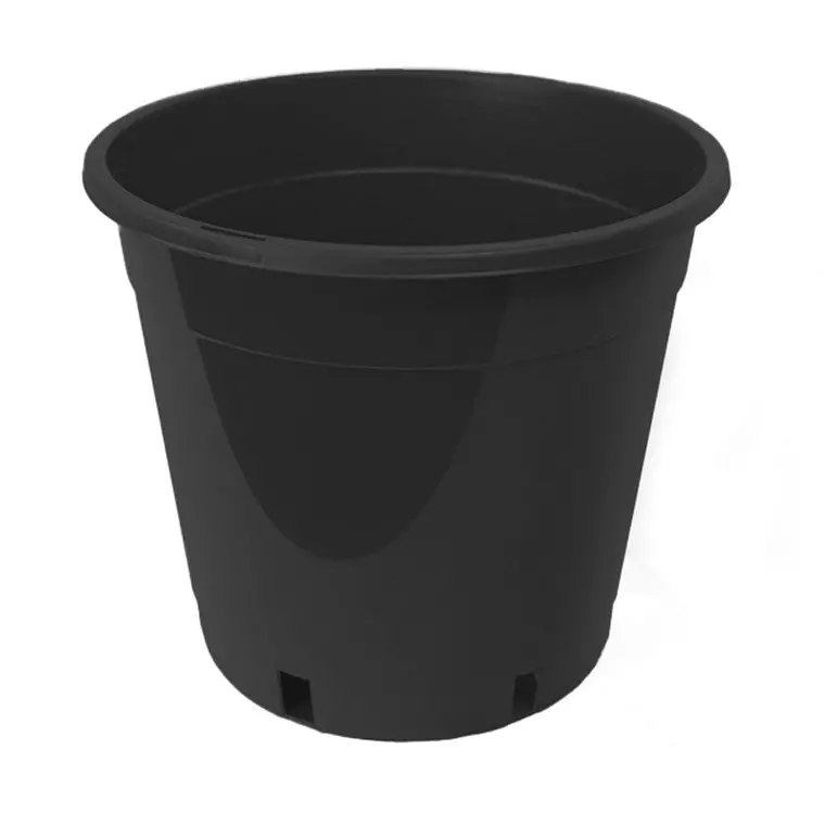 25cm Medium-Sized Plastic Planter Pot with Drainage Holes