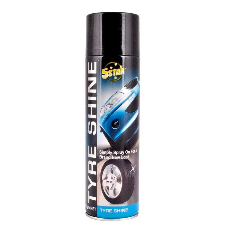 5-Star Premium Tyre Shine Gel – 350g