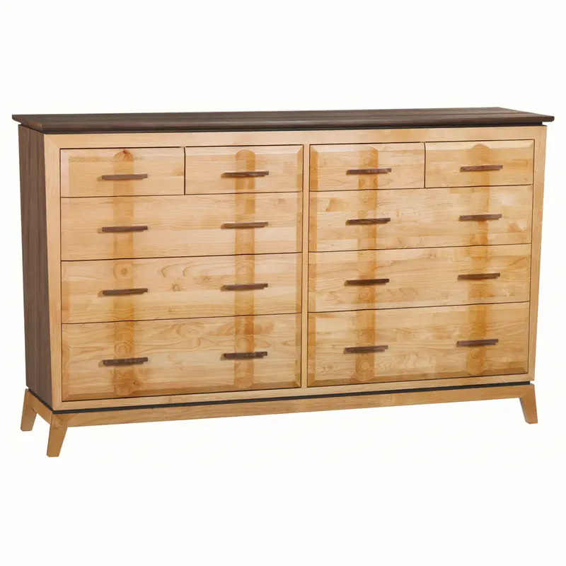 Addison Extra-Wide 10-Drawer Dresser (70 Inches) with Soft-Close Hardware