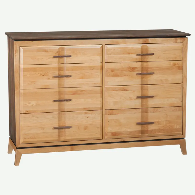 Addison Spacious 8-Drawer Dresser (60 Inches) in Modern Design