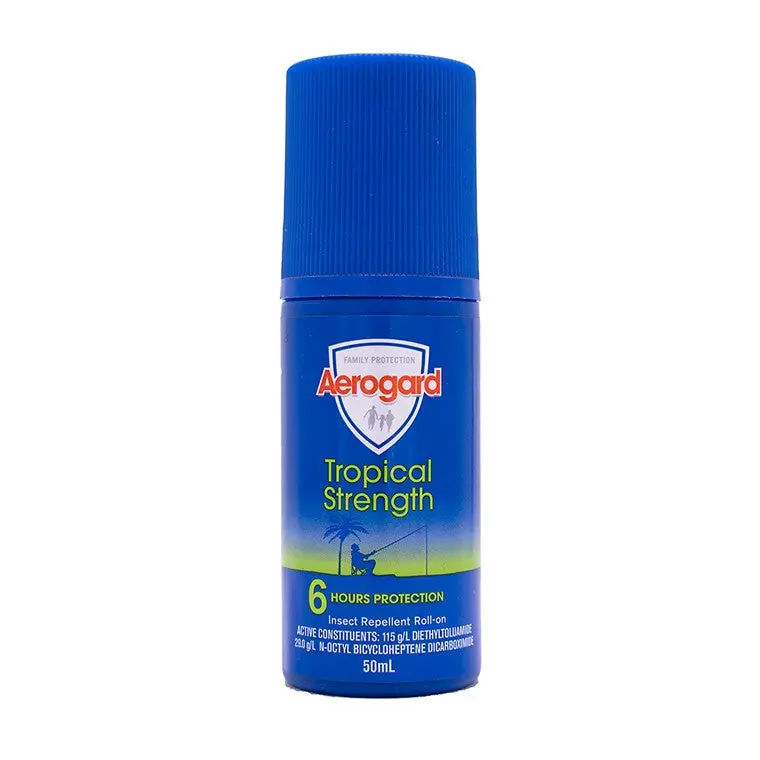 Aerogard Tropical Strength Insect Repellent Roll-On – 50ml Protection
