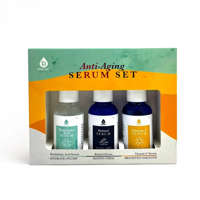 Anti-Aging Serum Collection – Daily Skincare Renewal Set