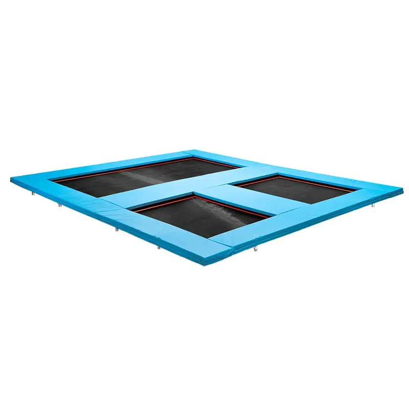 APEX MultiTramp Split Trampoline – In-Ground Configuration for Dual-Zone Bouncing