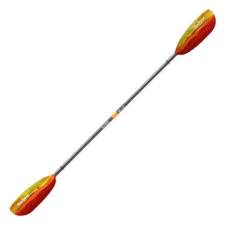 Aqua-Bound Tango Kayak Paddle – 2-Piece Fiberglass Straight-Shaft for Touring and Recreation
