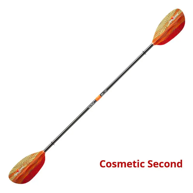 Aqua-Bound Whiskey Fiberglass Kayak Paddle – Cosmetic Seconds (2-Piece Straight Shaft)