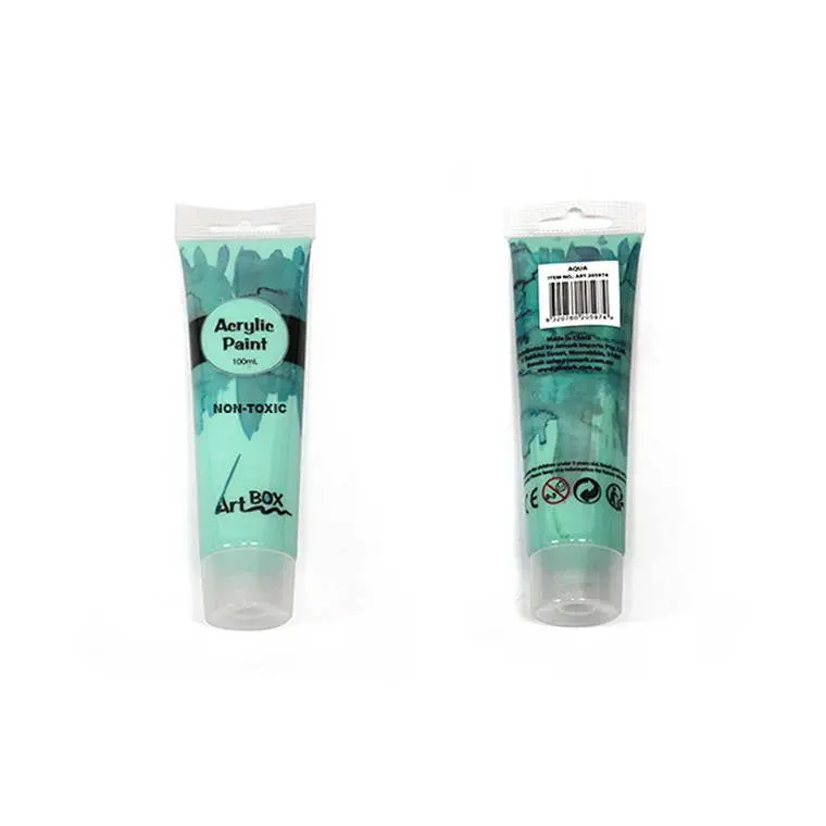 Aqua-Tint Acrylic Paint Tube – Vibrant Aqua Shade