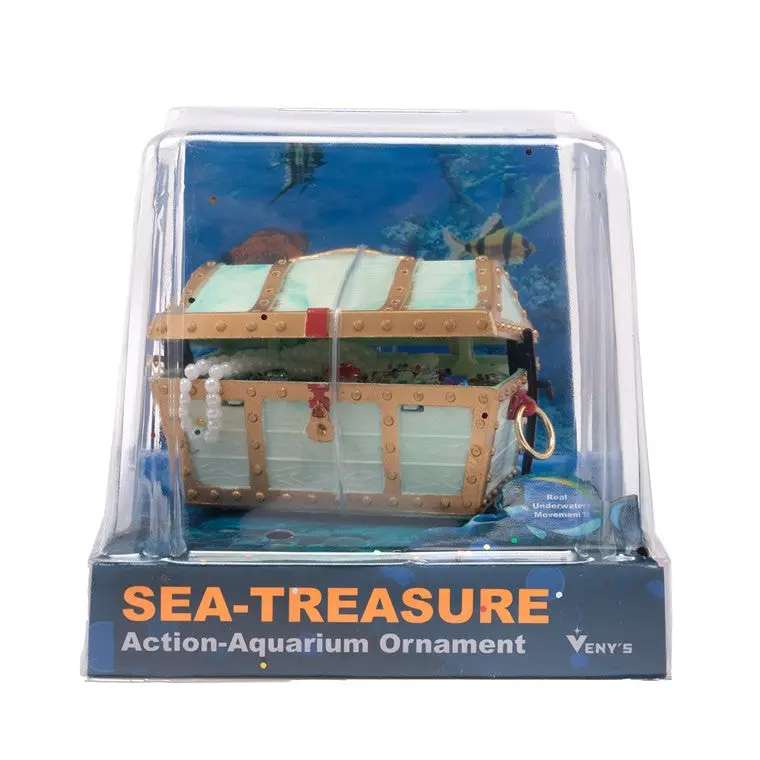 Aquarium-Themed Decorative Chest (Assorted Finishes)