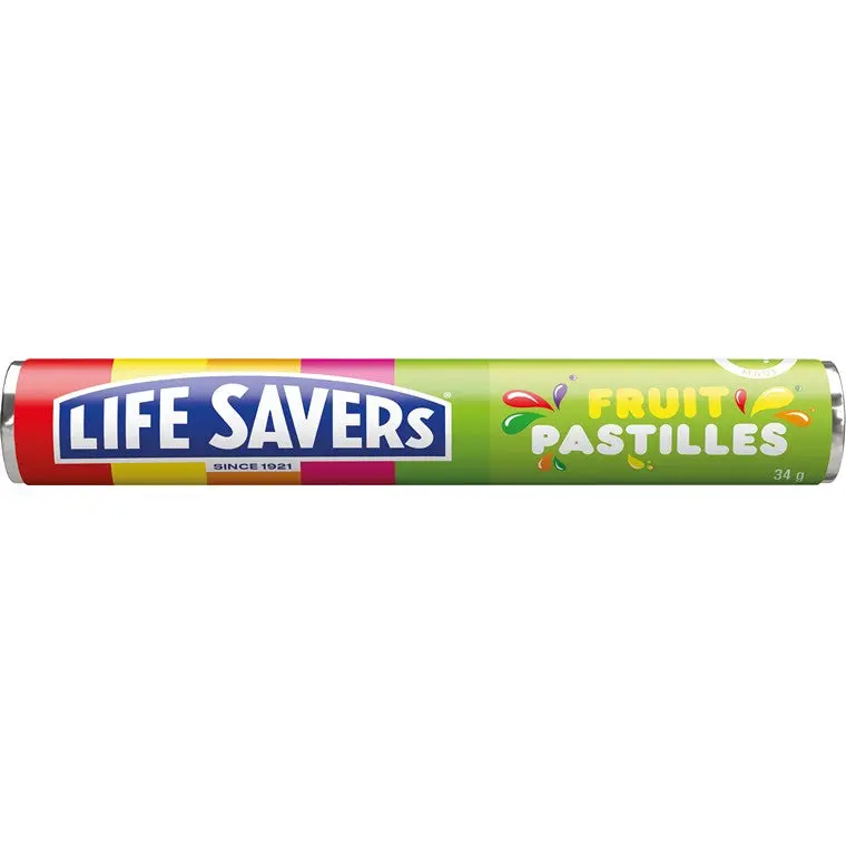 Assorted Fruit Life Savers Pastilles – 34g