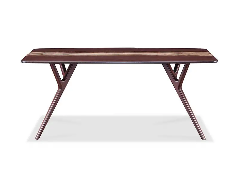 Azara Rectangular Dining Table in Elegant Sable Finish