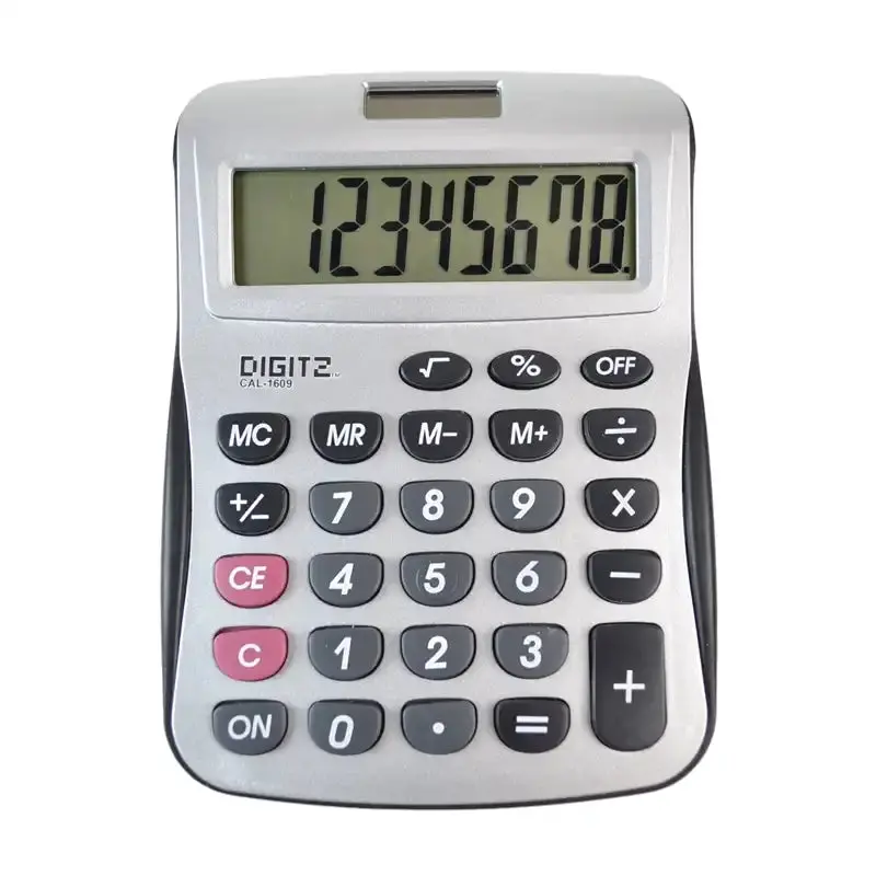 Basic Desktop Calculator with Large Display