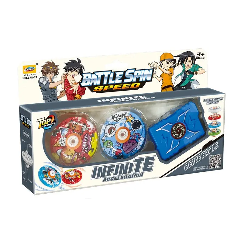 Battle-Spin Gyro Top Toy – Assorted Designs