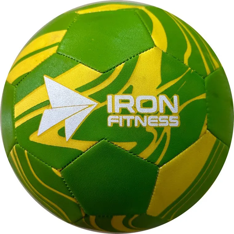 Beach Soccer Ball – Vibrant Green & Gold Design