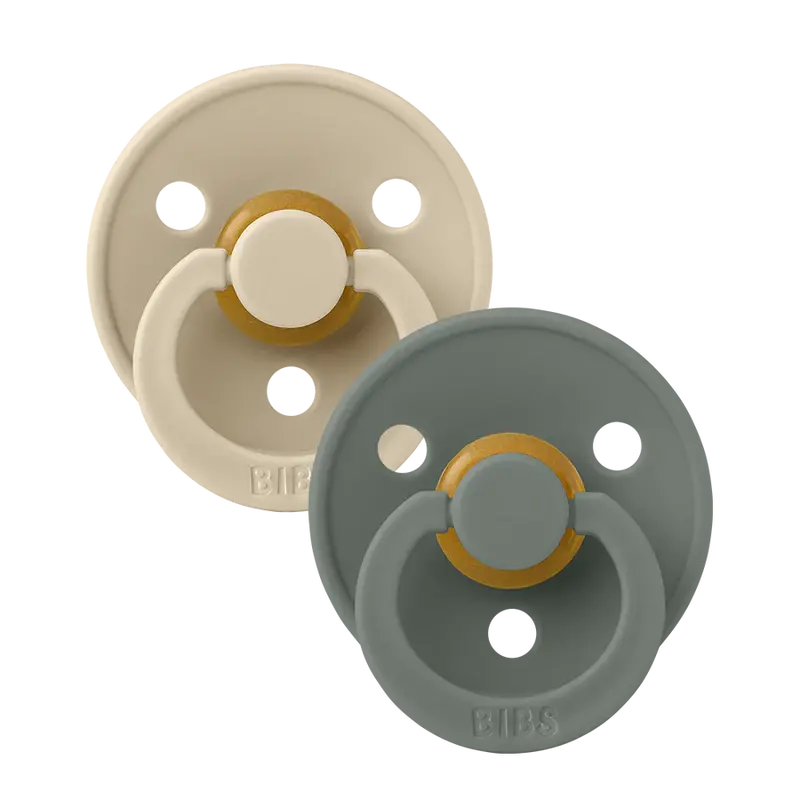 BIBS Anatomical Pacifier – Vanilla & Pine