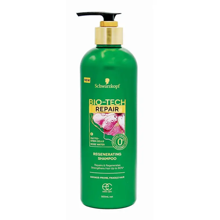 Bio Tech Repair Shampoo – Damaged Hair Recovery Formula, 500 ml