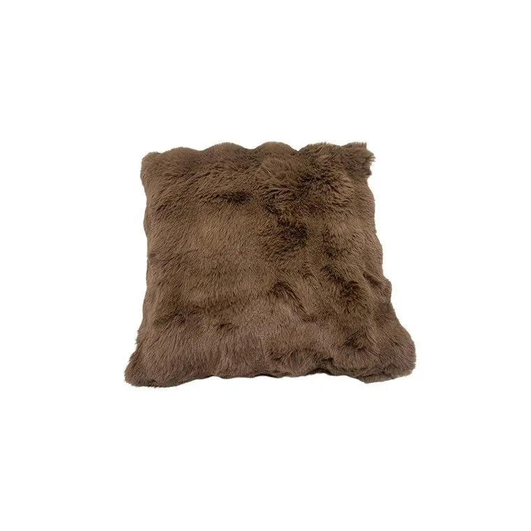 Bubble Texture Decorative Cushion – Taupe Neutral Tone