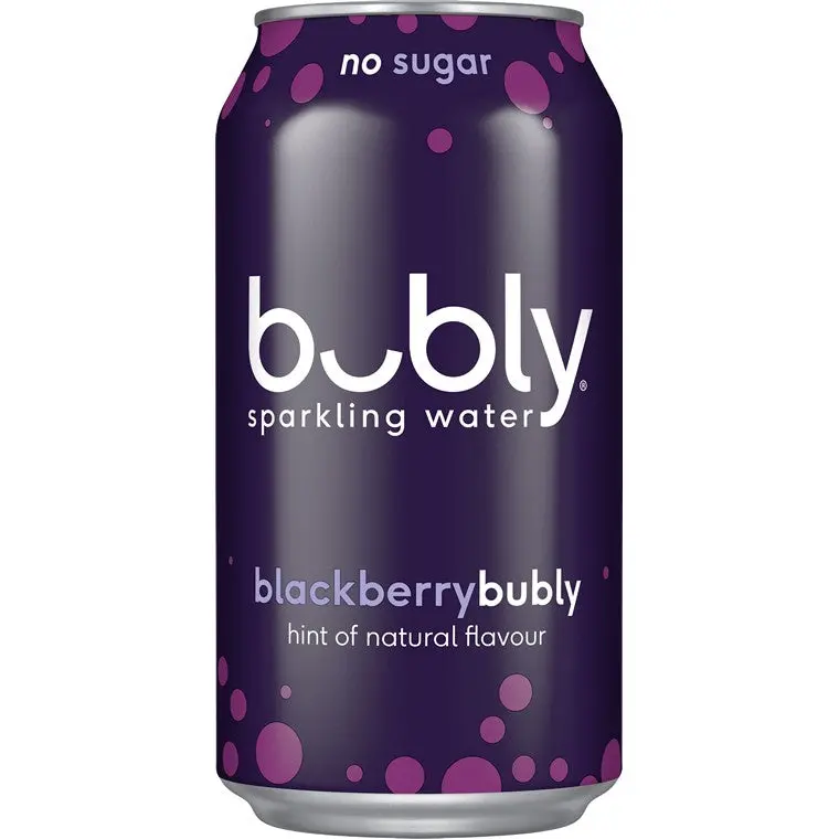 Bubly Blackcurrant Sparkling Water (375ml)
