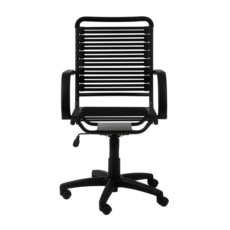 Bungee High-Back Work Chair in Matte Black