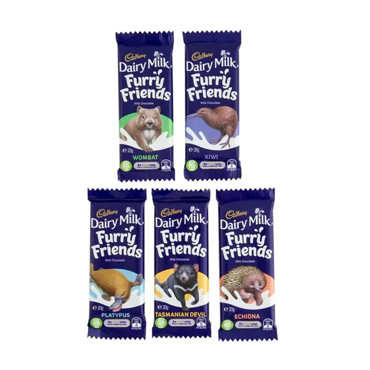 Cadbury Furry Friends Assorted Chocolate Miniatures (20g)