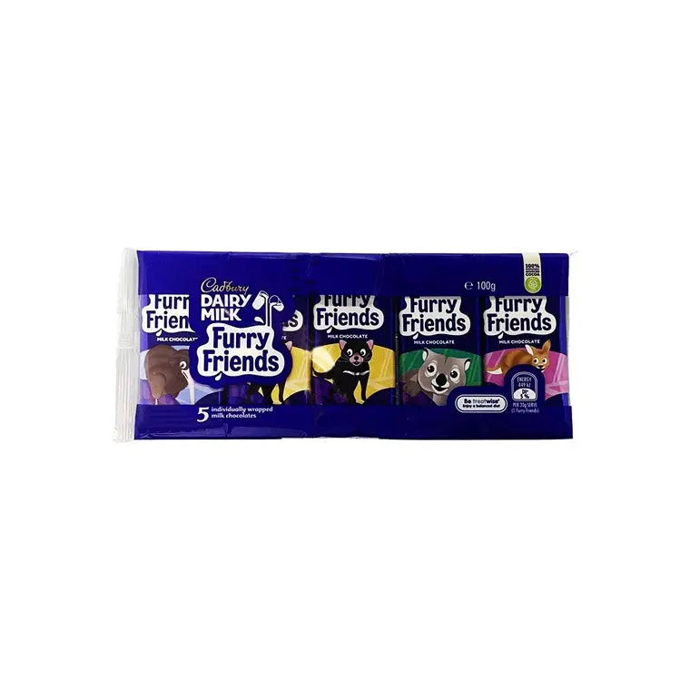 Cadbury Furry Friends Chocolate Assortment Pack (5 Count)
