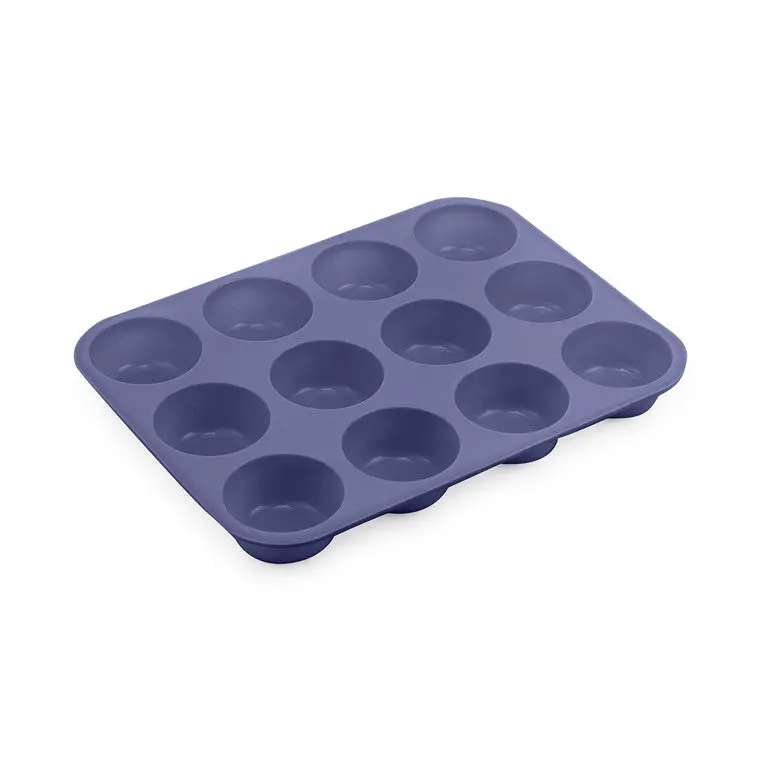 Chefs Own Flexible Silicone Cupcake Mold – Single Use or Reusable