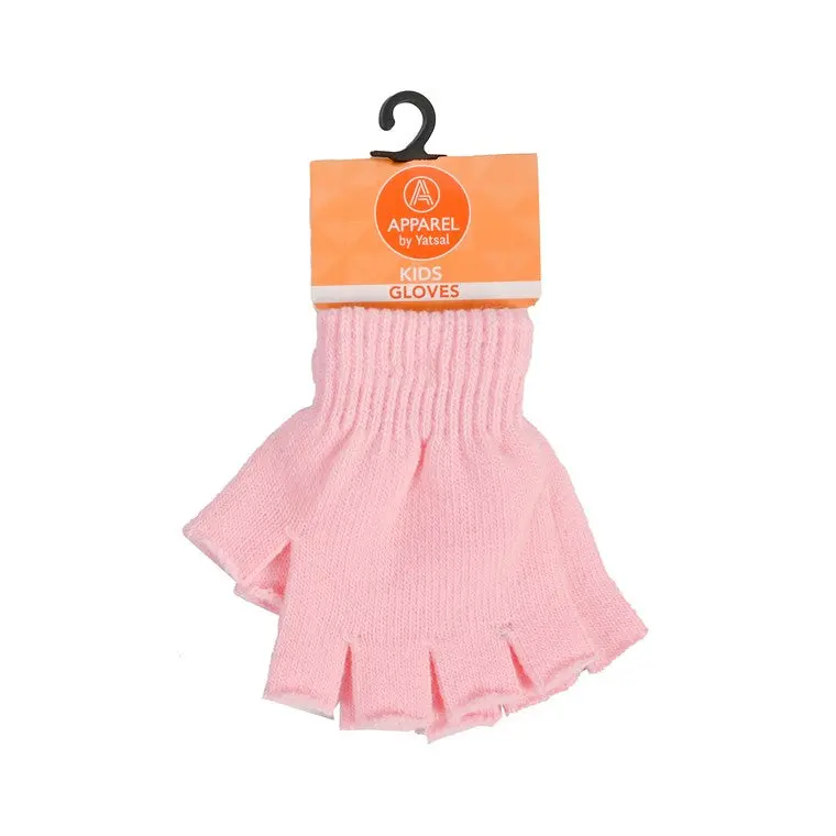 Children’s Knitted Fingerless Gloves – Lightweight & Stretchy, Assorted Styles