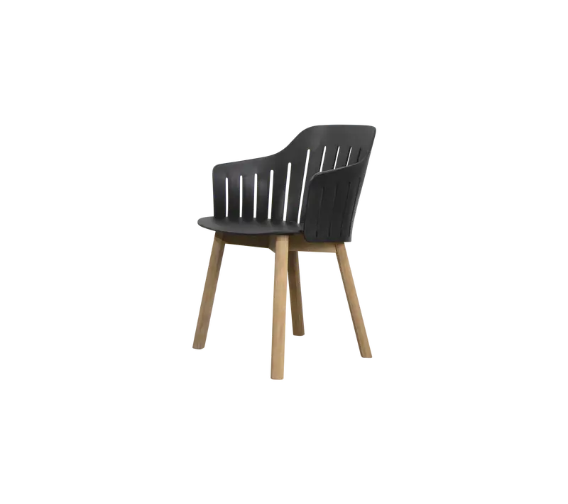 Choice Teak-Legged Chair – Natural Wood Finish