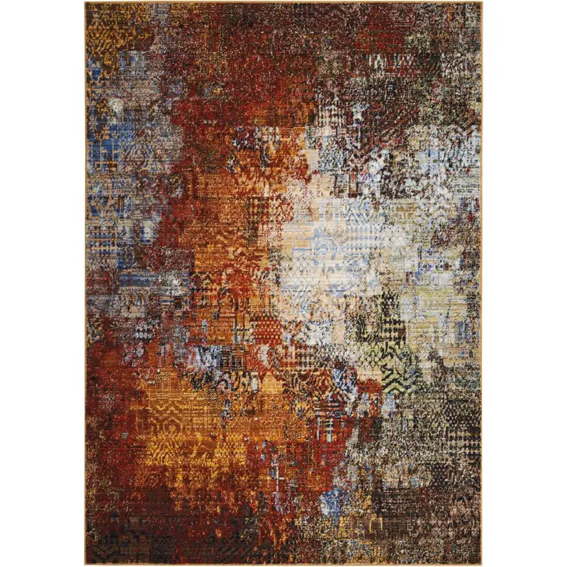Chroma Ember Glow Area Rug – 5 ft x 8 ft