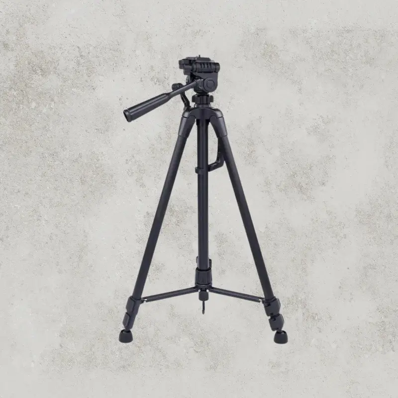 Compact Adjustable Tripod for Projectors and Action Cameras