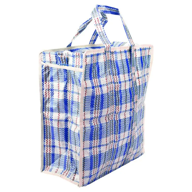 Compact Striped Carry Bag – Assorted Colours, 33 x 38 x 18cm