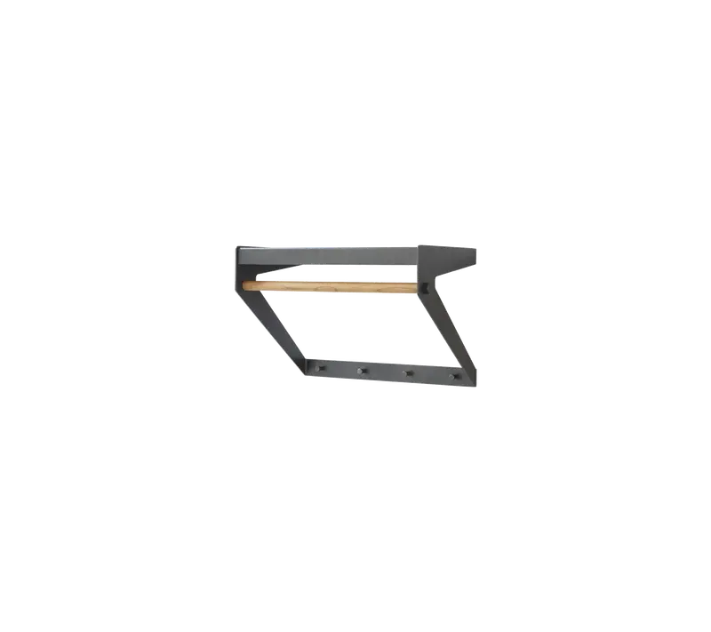 Copenhagen urban wall-mounted coat rack