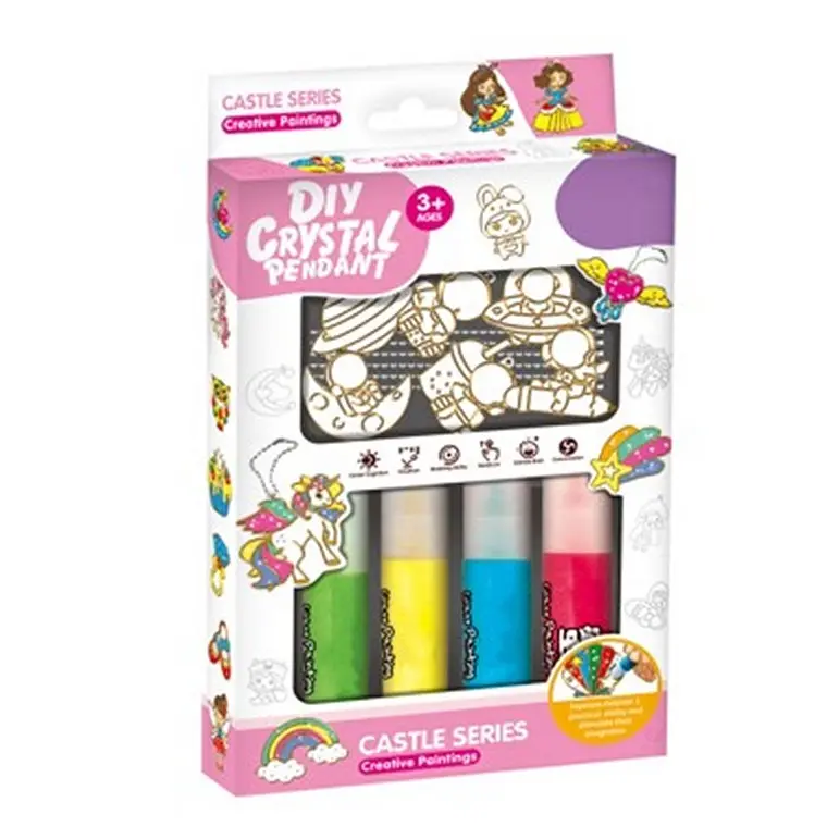 Crystal Pendant Art & Craft DIY Painting Kit – Mixed Themes