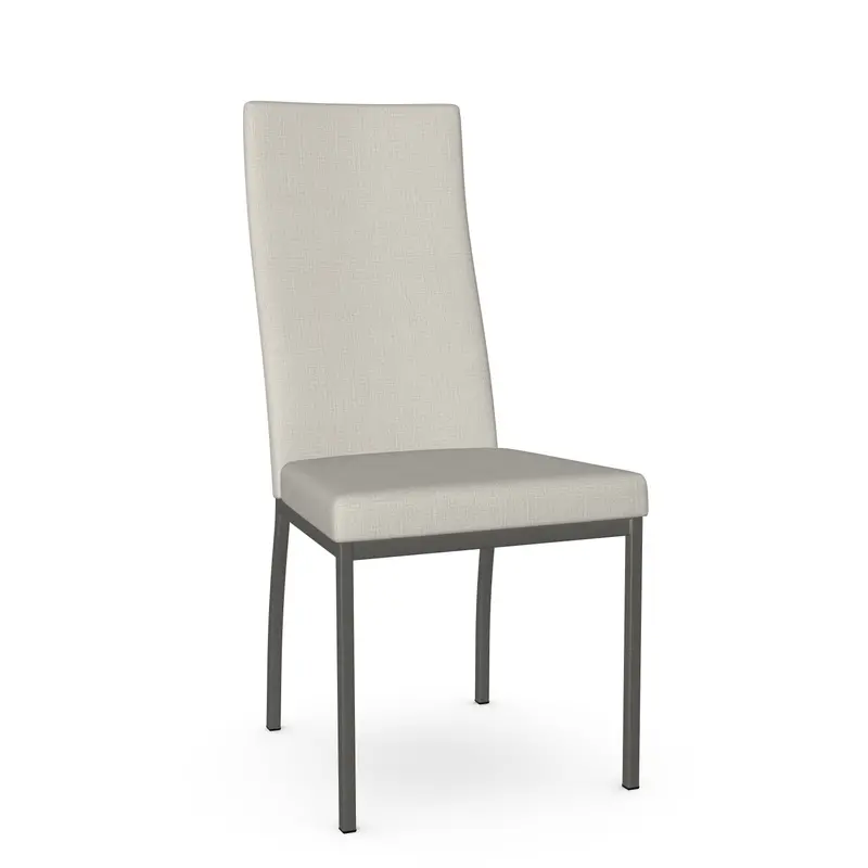 Curve Metallo Sleet Contemporary Dining Chair