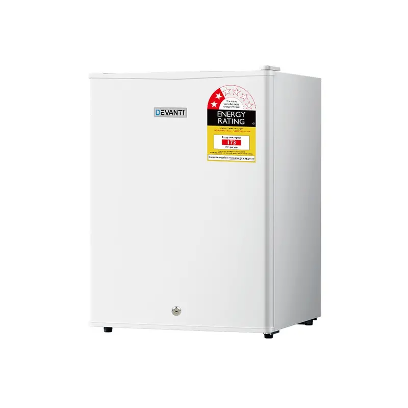Devanti 60L Upright Freezer – Compact White Refrigeration Unit for Home or Office