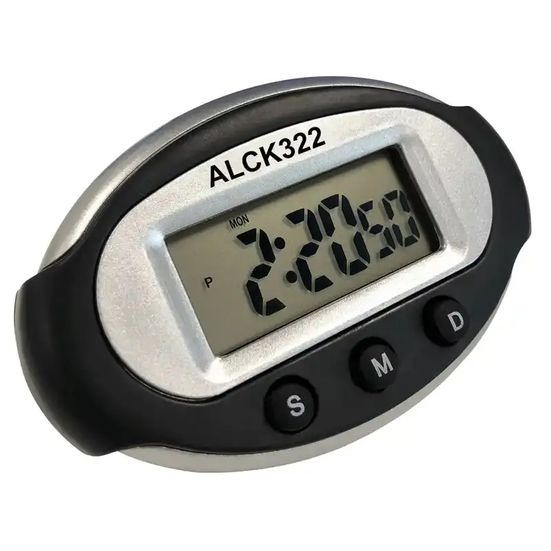 Digital Travel Alarm Clock with Compact Design