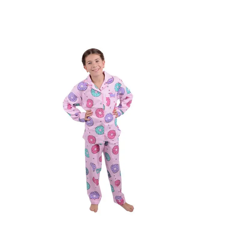 ‘Do Not Disturb’ Flannel PJs – Size 8, Fun & Functional Loungewear