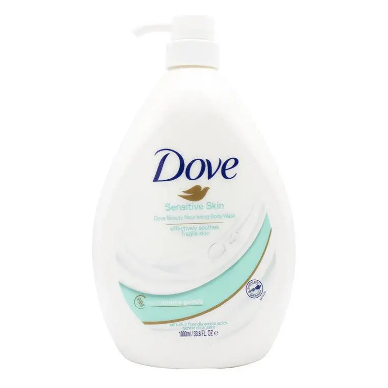 Dove Sensitive Skin Body Wash – Gentle Hydrating Formula