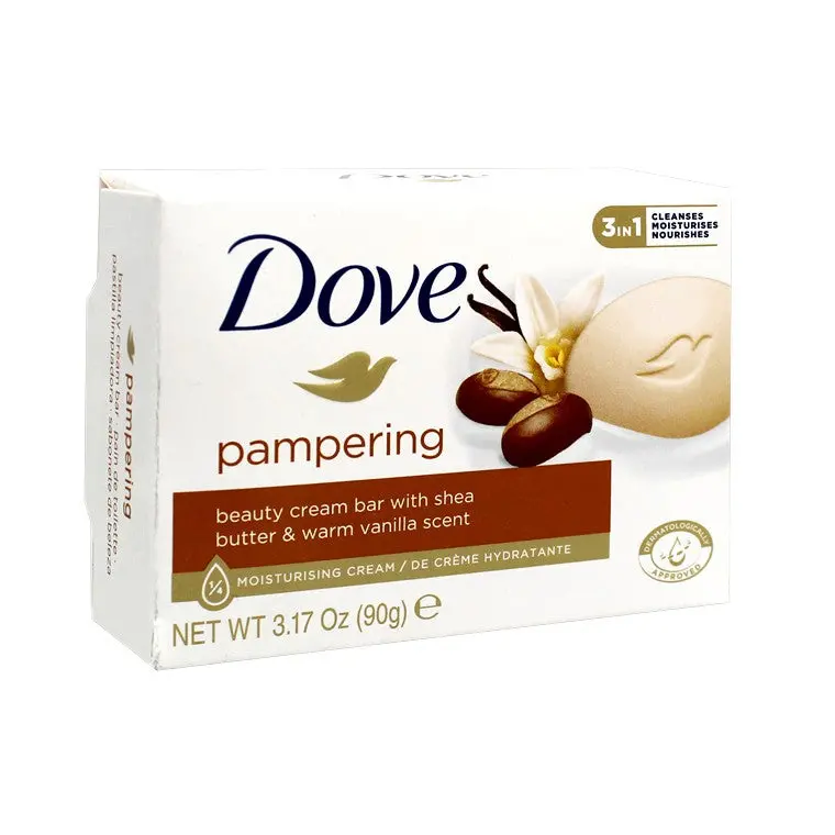 Dove Shea Butter Beauty Bar – Moisturizing Cleansing Soap