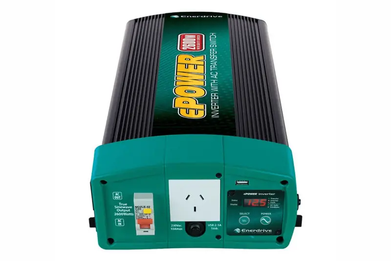 Enerdrive ePOWER EN1120S-X 12V 2000W Pure Sine Wave Inverter with AC Transfer Switch