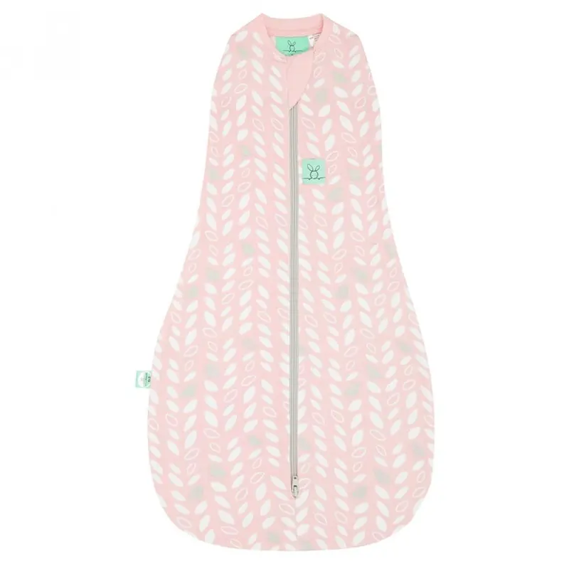 ergoPouch ergoCocoon Lightweight Summer Swaddle & Sleep Bag – Spring Leaves Pattern