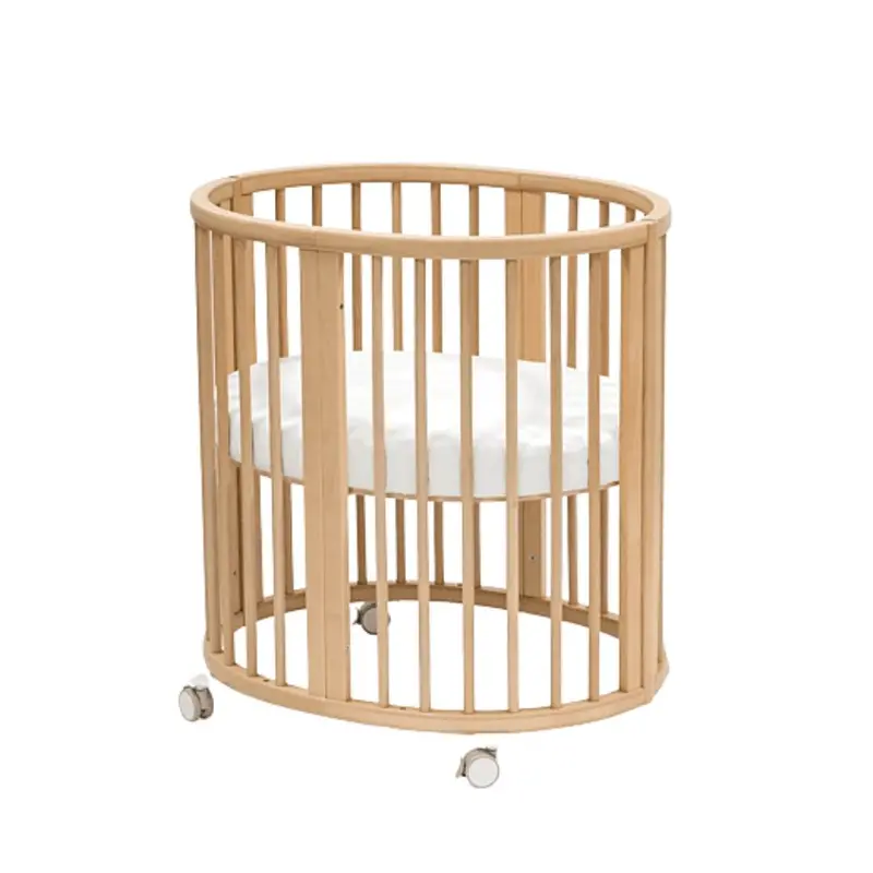 Ex-Display Stokke Sleepi Mini Bed V3 – Natural Wood Finish
