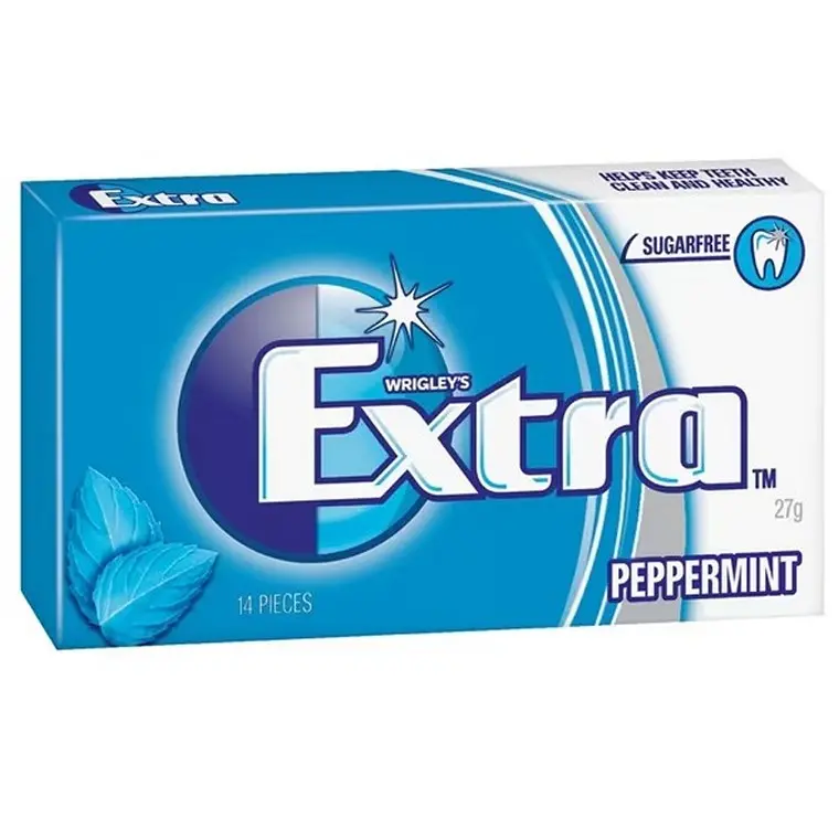 Extra Peppermint Sugar-Free Chewing Gum (27g)