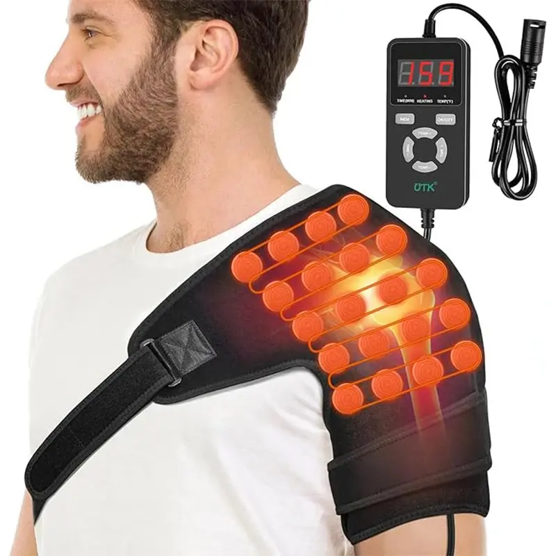Far-Infrared Wearable Heating Pad for Shoulder Pain Management