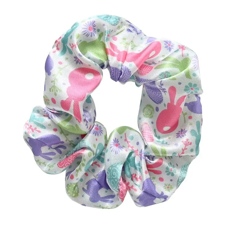 Festive Easter Scrunchie Set – Assorted Colors and Patterns