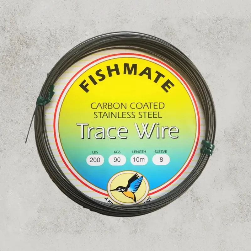 Fish Mate Reinforced Carbon Fishing Wire – 10m, 100lb Tensile Strength