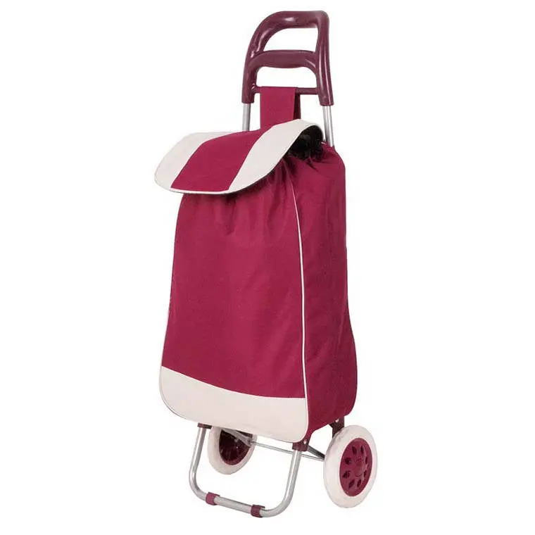 Foldable Shopping Jeep Cart – Two-Tone Design, Four Colors
