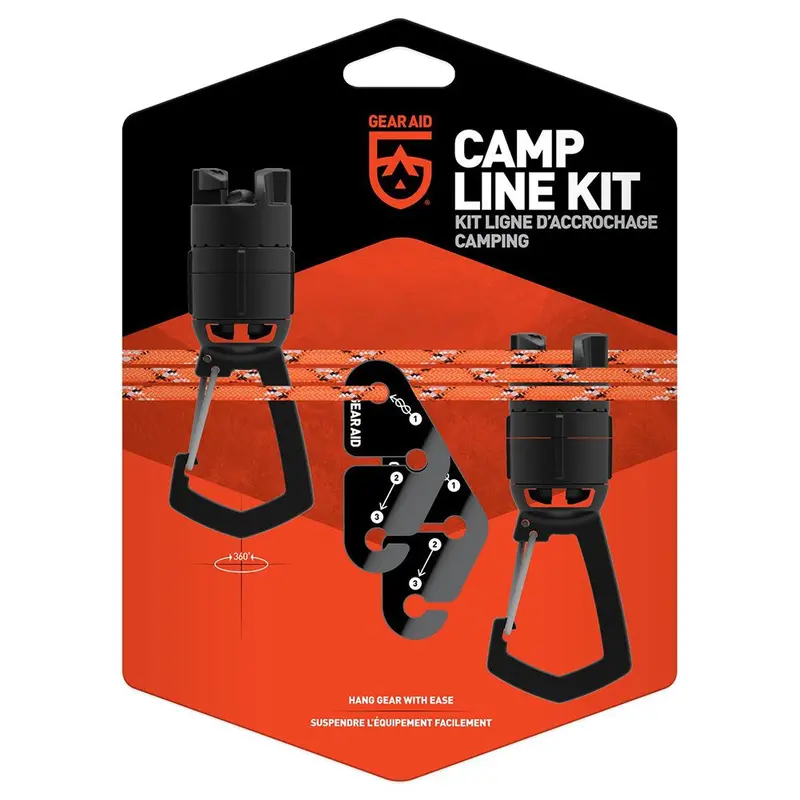 Gear Aid Camp Line Kit – Lightweight Cordage for Tents, Tarps & Gear